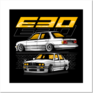 E30 BMW Fans Posters and Art